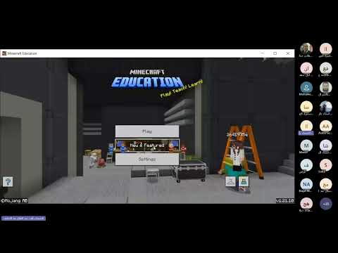 الورشة رقم 30 من مبادرون وشرح تصميم الألعاب التعليمية باستخدام Minecraft للمدربة الشيماء رأفت